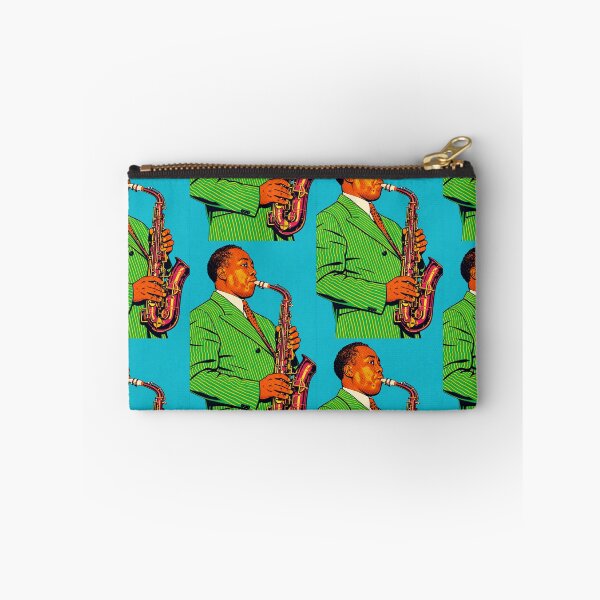 Item preview, Retro Charlie Parker Pop‑Art Jazz Illustration designed and sold by Analog Aura .