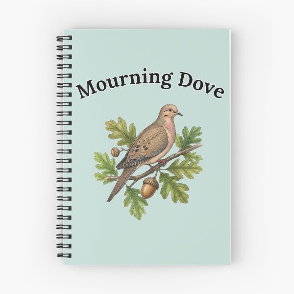 Item preview, Mourning Dove Vintage Botanical Bird Illustration designed and sold by Go Karillo.