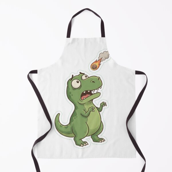 Item preview, Anxious Dino and Meteor designed and sold by YNAMREG.