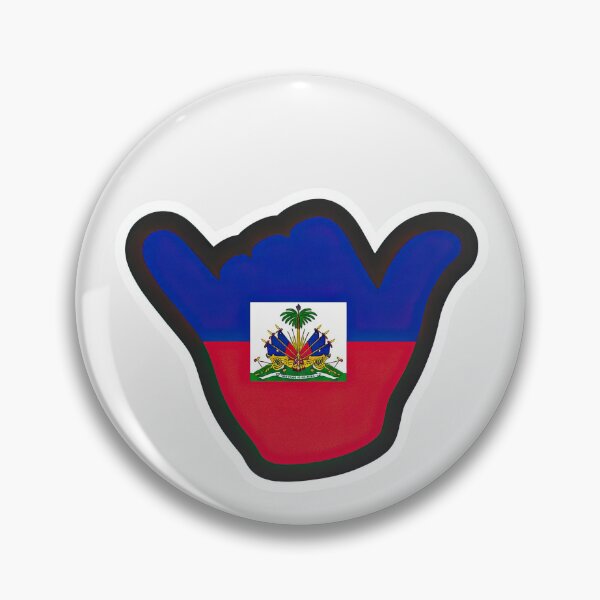 Item preview, Haiti Shaka Flag designed and sold by ShakaLife.org.