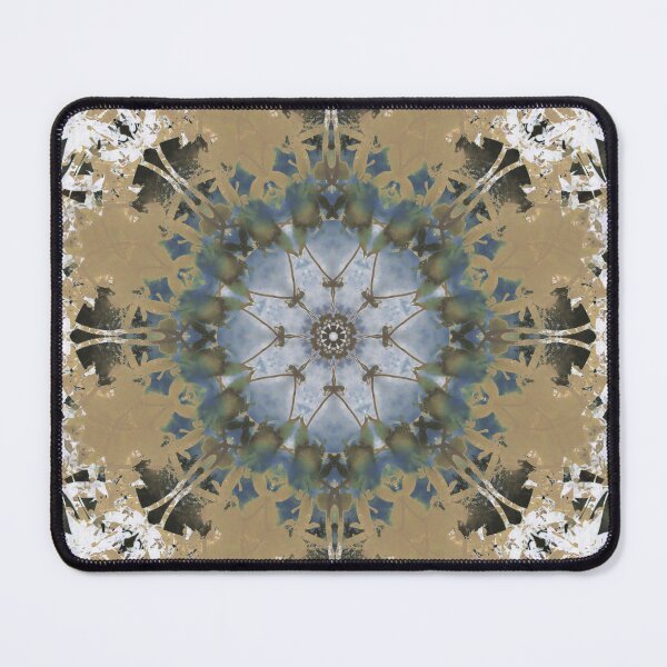 Item preview, Autumn Floral Leaves Nature Kaleidoscope Mandala designed and sold by haunguyencong.