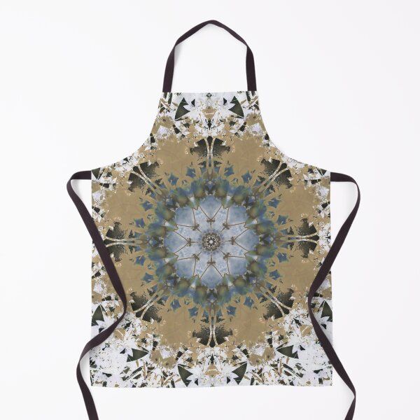 Item preview, Autumn Floral Leaves Nature Kaleidoscope Mandala designed and sold by haunguyencong.