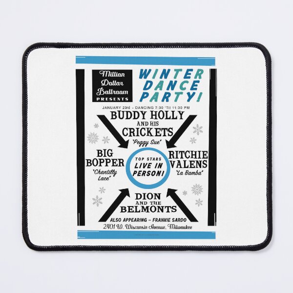 Item preview, Buddy Holly Milwaukee designed and sold by Normbot2000.