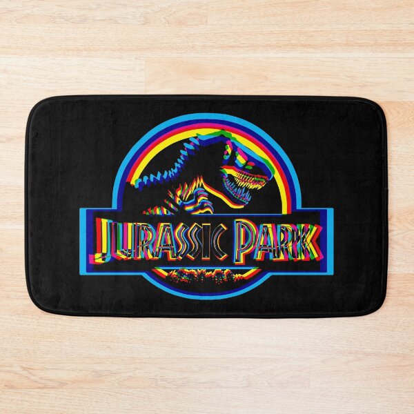 Item preview, Jurassic Park CMYK Neon 2 designed and sold by animinimal.