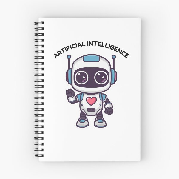 Item preview, Cute Artificial Intelligence Robot Geek Gift designed and sold by caffeinepixels.