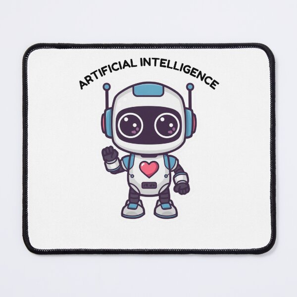 Item preview, Cute Artificial Intelligence Robot Geek Gift designed and sold by caffeinepixels.