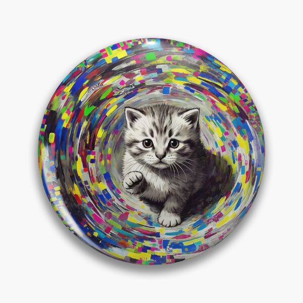 Item preview, Lindo gatito gris en Big Data designed and sold by M-Y-A-R-T-.