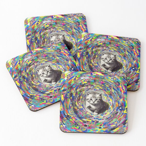 Item preview, Cute Gray Kitten in Big Data designed and sold by M-Y-A-R-T-.