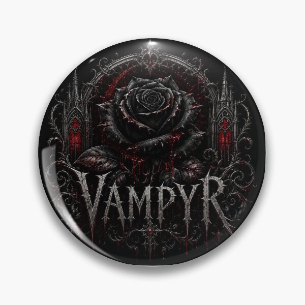 Item preview, VAMPYR Black Rose designed and sold by VAMPYRWear.
