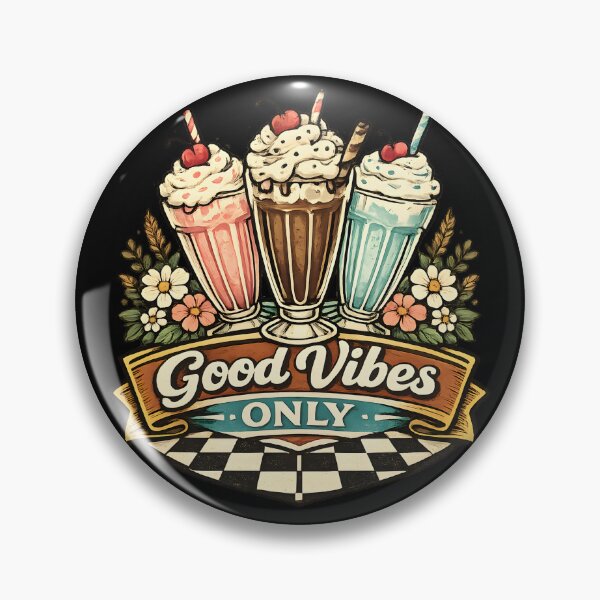 Item preview, Good Vibes Only Retro Milkshakes designed and sold by Mr Lee.