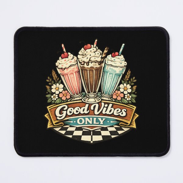 Item preview, Good Vibes Only Retro Milkshakes designed and sold by Mr Lee.