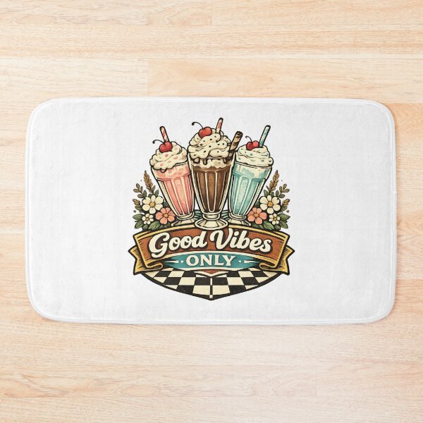 Item preview, Good Vibes Only Retro Milkshakes designed and sold by Mr Lee.