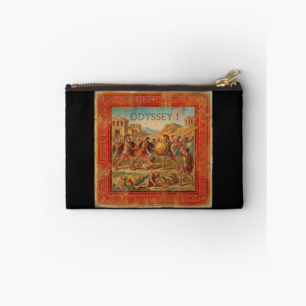 Item preview, Odyssey 1 Cicones Ismarus Ancient Greek Fresco Art designed and sold by codex antique.