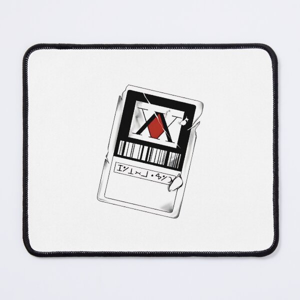 Item preview, The Pro Hunter License - Cracked Red Emblem Card designed and sold by Mrdonut-ARt.