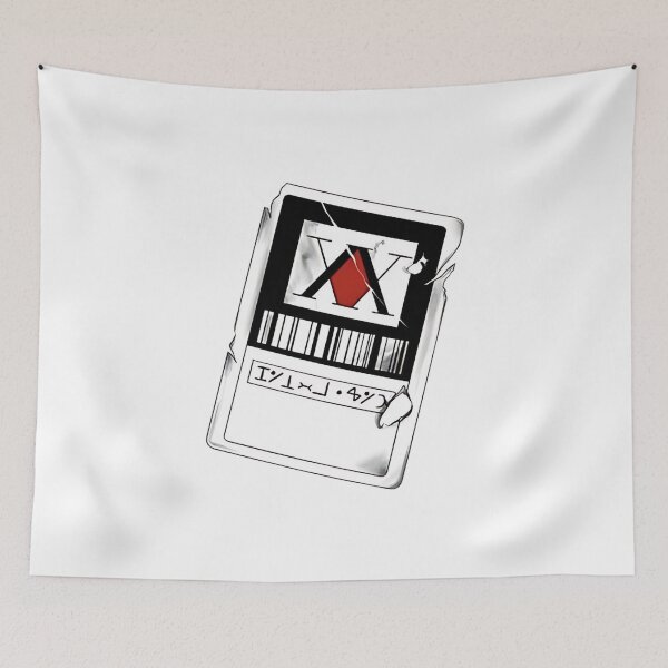 Item preview, The Pro Hunter License - Cracked Red Emblem Card  designed and sold by Mrdonut-ARt.