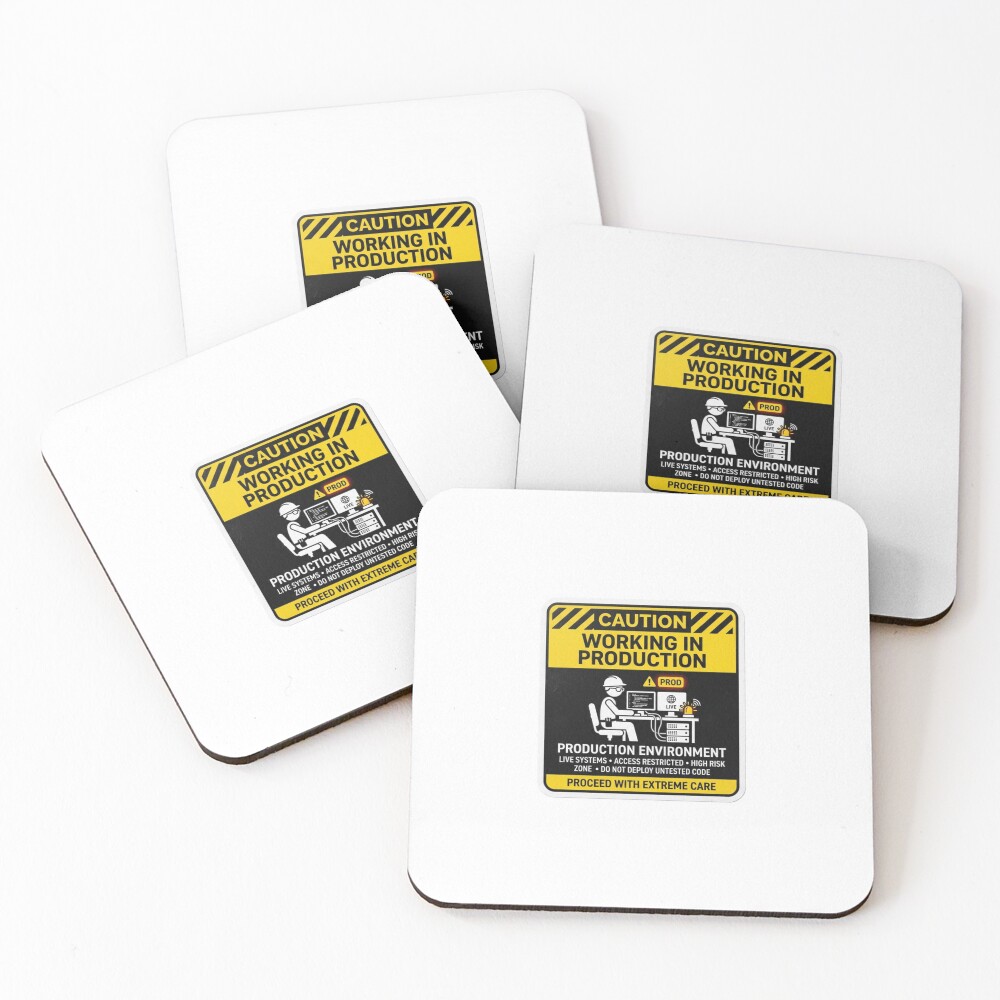 Item preview, Coasters (Set of 4) designed and sold by CtrlZHumor.