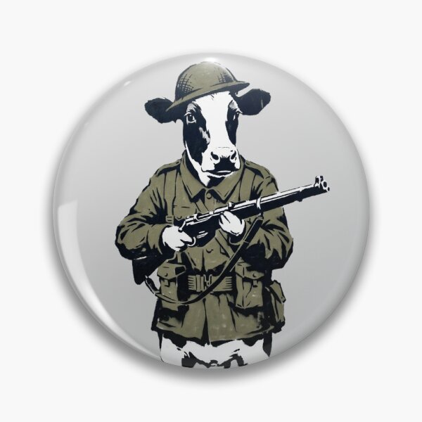 Item preview, World War Cow Soldier designed and sold by Joako Zeta.