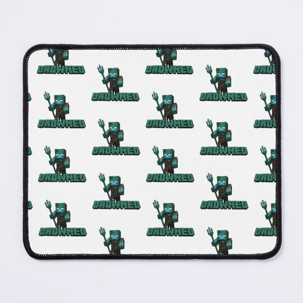 Item preview, DROWNED  minecraft Minimalist Tshirt design designed and sold by LIOKING333.