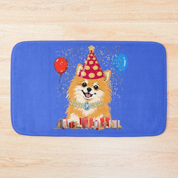 Item preview, Cute Pomerian Birthday Party Clebration designed and sold by DidiDesignShop.