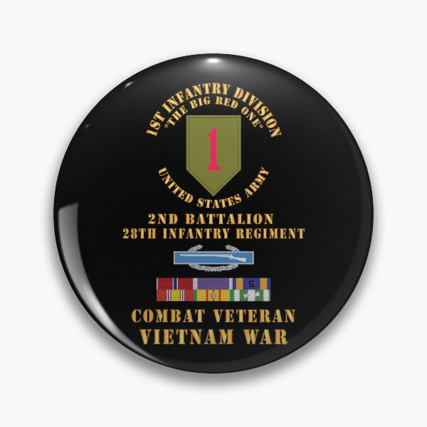 Item preview, Army  - 1st Infantry Division - 2nd Bn, 28th Inf Regiment - Vietnam War designed and sold by Military Insignia Products.