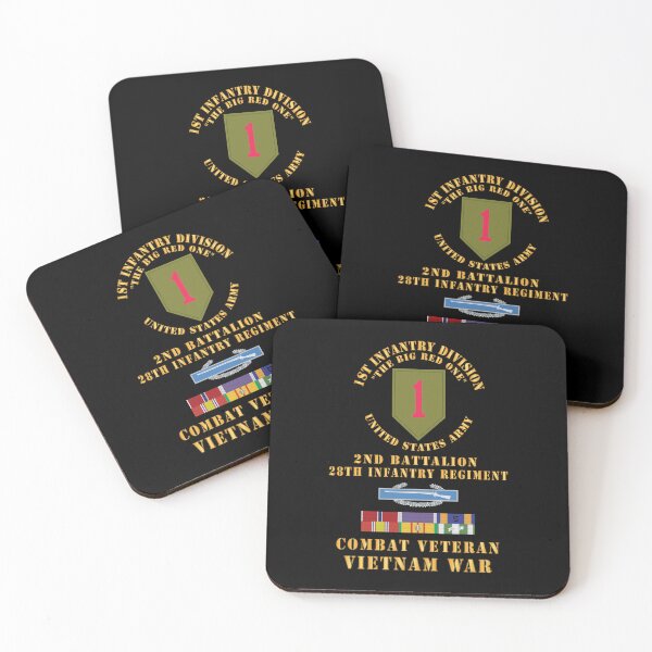 Item preview, Army  - 1st Infantry Division - 2nd Bn, 28th Inf Regiment - Vietnam War designed and sold by Military Insignia Products.