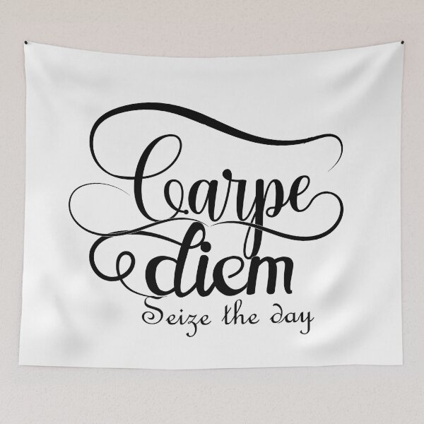Item preview, Latin Phrase - Seize The Day - Carpe Diem designed and sold by Alexaltay.