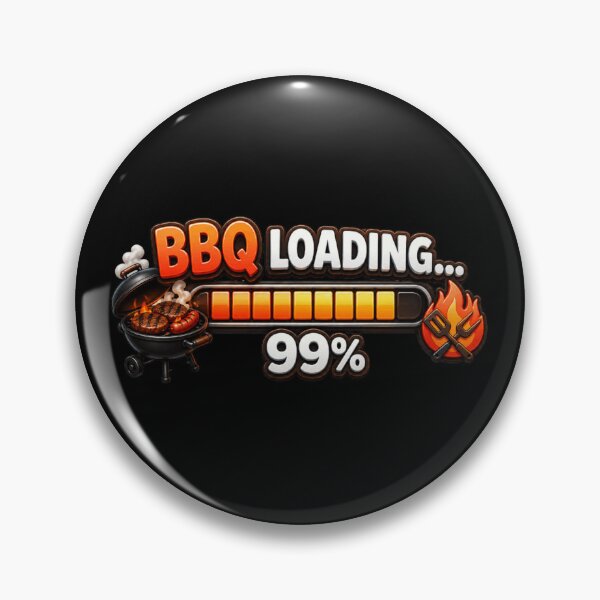 Item preview, BBQ Loading 99% – Funny Grill Design for Dad | Father’s Day BBQ Gift designed and sold by MartBook.