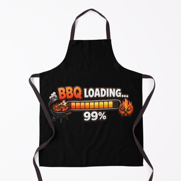 Item preview, BBQ Loading 99% – Funny Grill Design for Dad | Father’s Day BBQ Gift designed and sold by MartBook.