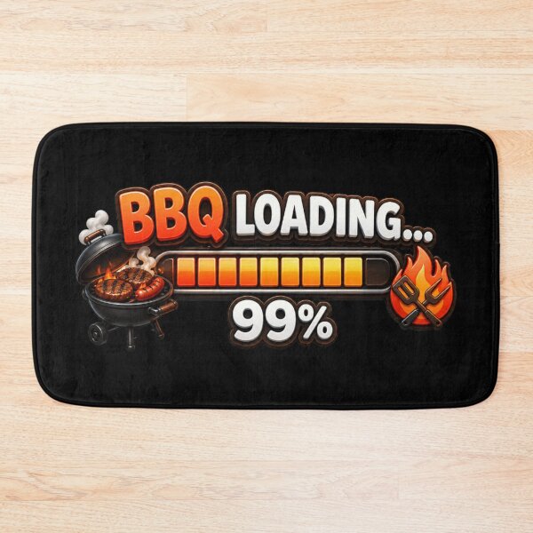 Item preview, BBQ Loading 99% – Funny Grill Design for Dad | Father’s Day BBQ Gift designed and sold by MartBook.