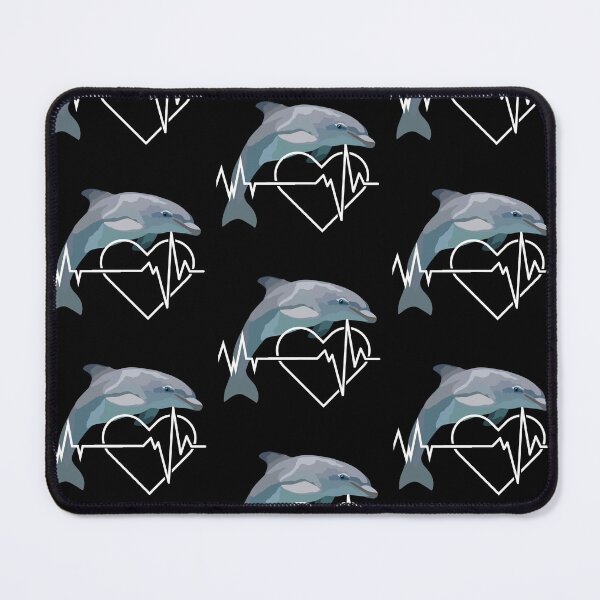 Item preview, D is for Dolphin,Dolphin – Playful and Intelligent Marine Mammal Illustration designed and sold by PrettylittlepastelUk.