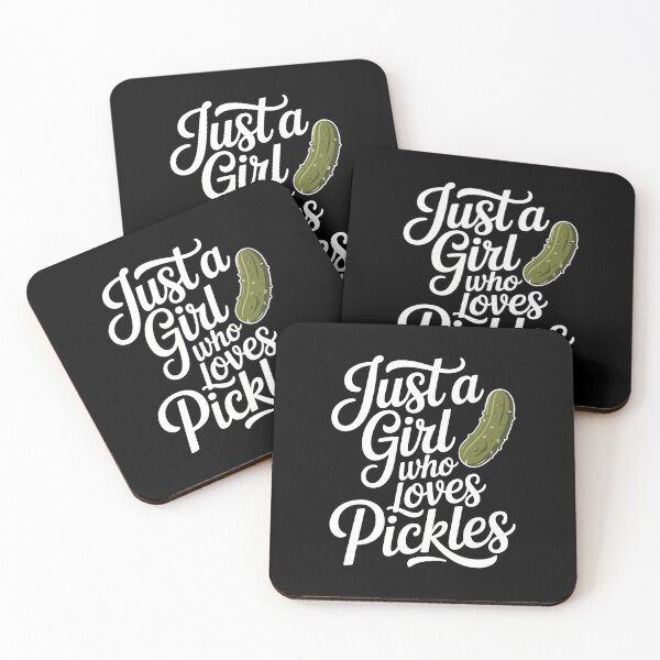 Item preview, Just a Girl Who Loves Pickles designed and sold by jkrphoto.