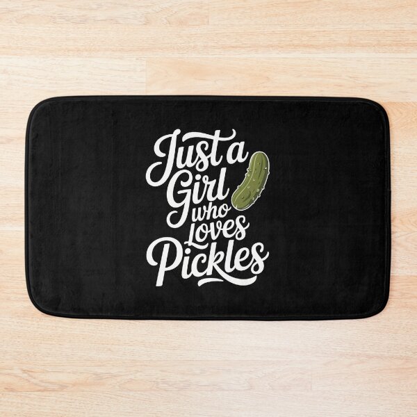 Item preview, Just a Girl Who Loves Pickles designed and sold by jkrphoto.