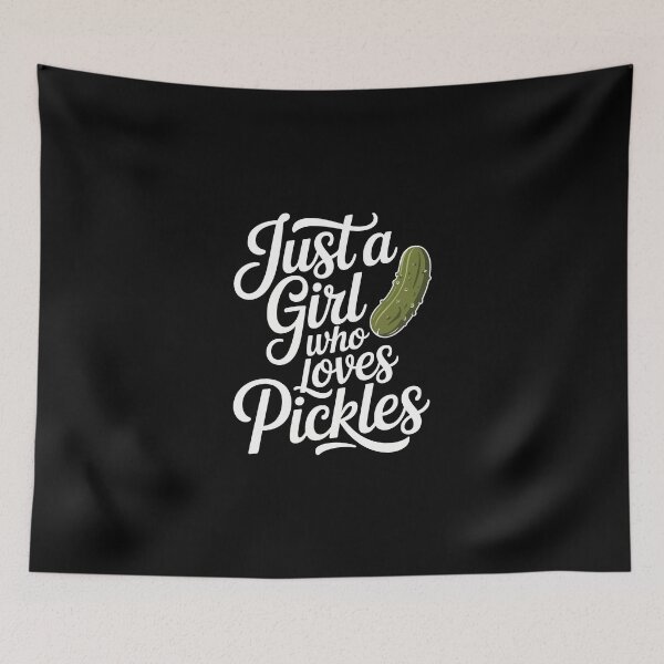 Item preview, Just a Girl Who Loves Pickles designed and sold by jkrphoto.