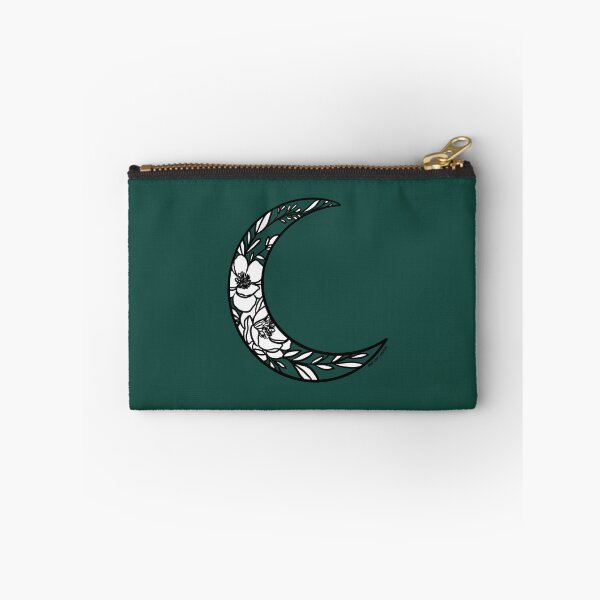 Item preview, Emerald Green - A Little Witchy Magnolia Moon - Black and white -  By Bree Craft Designs designed and sold by breecraftdesigns.