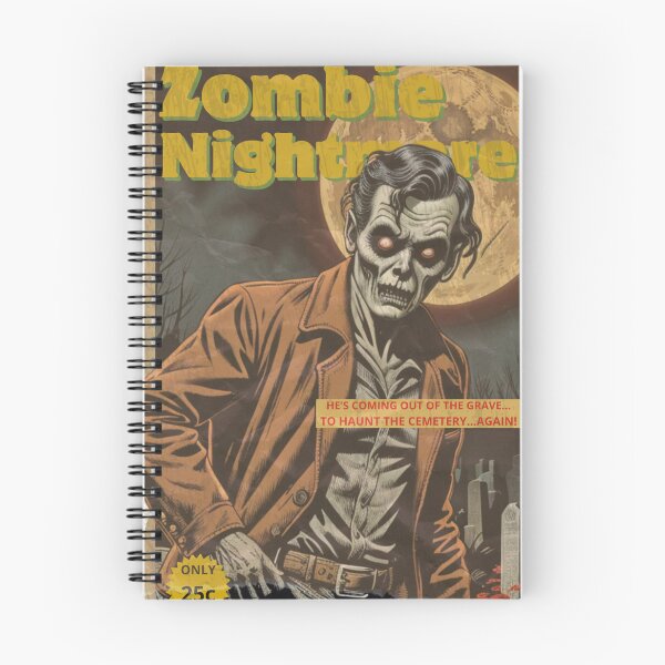 Item preview, Zombie Nightmare Horror Magazine Cover  designed and sold by 8MegaCreativeStudio.