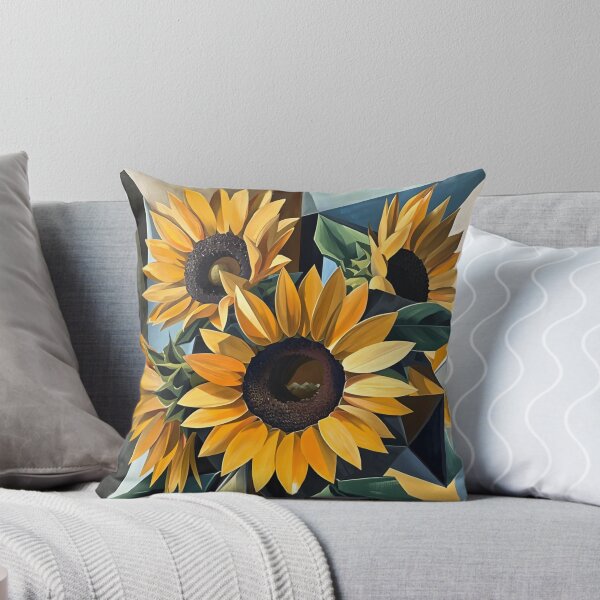 Item preview, Cubist Sunflowers designed and sold by Pinkgnomie.