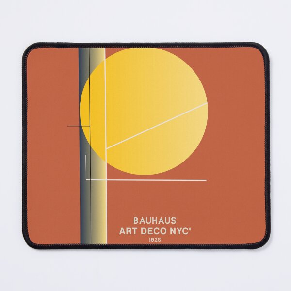 Item preview, Bauhaus Art Deco NYC 1925 Geometric Poster designed and sold by AUDIOPOSTSTUDIO.