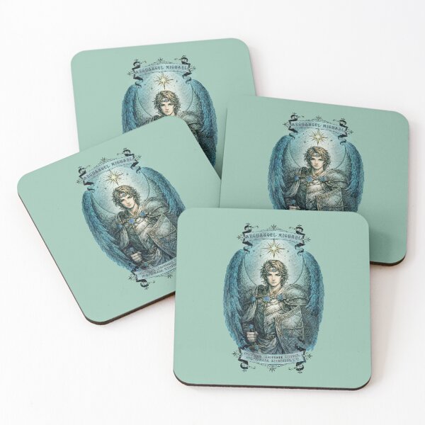 Item preview, Beautiful Archangel Michael - Royal Baby Green - Visualise Invisible designed and sold by VisualiseIt.