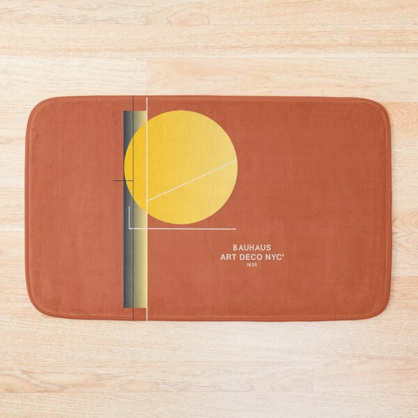 Item preview, Bauhaus Art Deco NYC 1925 Geometric Poster designed and sold by AUDIOPOSTSTUDIO.