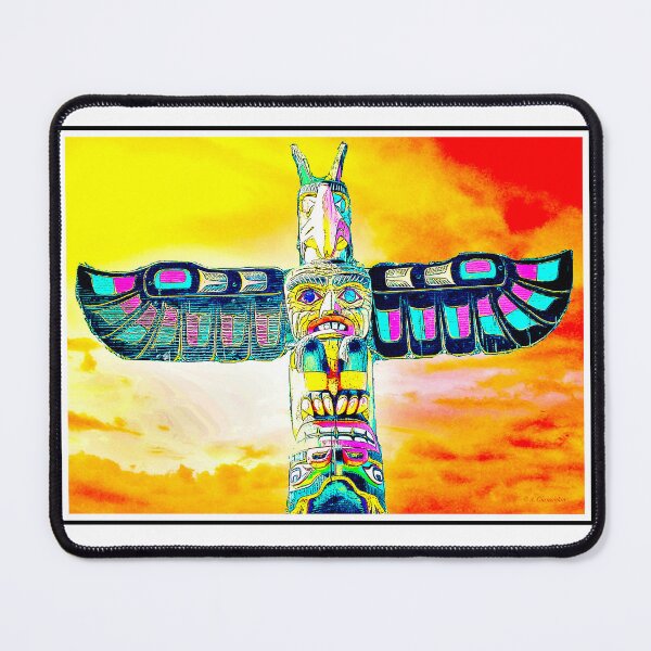 Item preview, Totem Pole, Victoria, British Columbia, Canada designed and sold by AMacGPhilly.