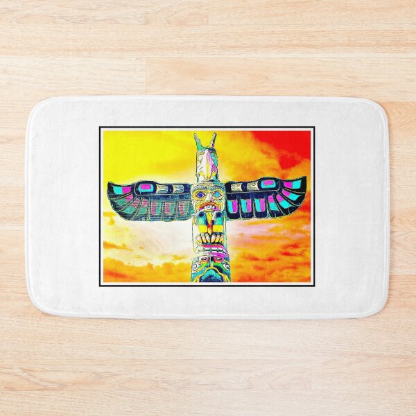 Item preview, Totem Pole, Victoria, British Columbia, Canada designed and sold by AMacGPhilly.