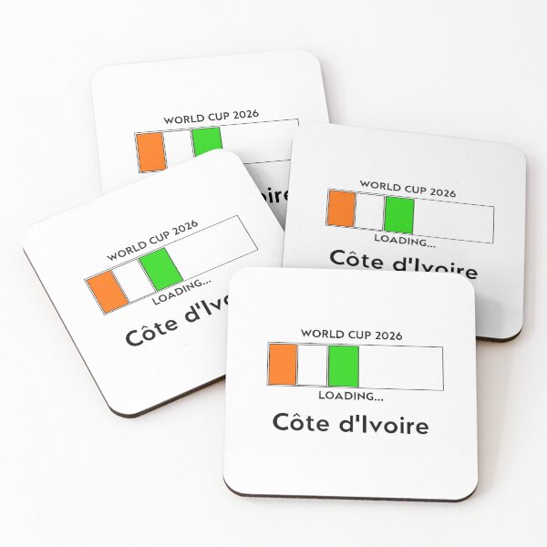 Item preview, Football World Cup - Côte d'Ivoire designed and sold by SimplyKarla.