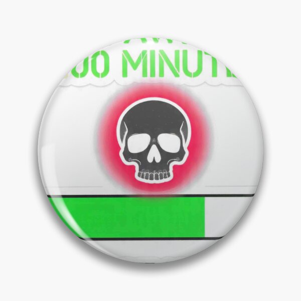 Item preview, *Respawning In 5 Minutes Gamer Skull Design* designed and sold by Petringo.