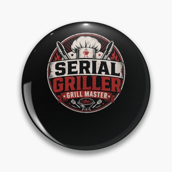 Item preview, Serial Griller – Grill Master designed and sold by FreshPixelArt.