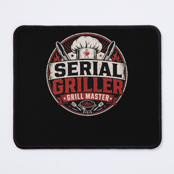 Item preview, Serial Griller – Grill Master designed and sold by FreshPixelArt.