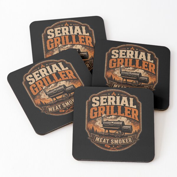 Item preview, Serial Griller – Meat Smoker designed and sold by FreshPixelArt.