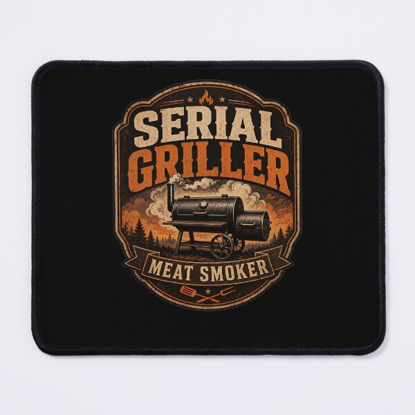 Item preview, Serial Griller – Meat Smoker designed and sold by FreshPixelArt.