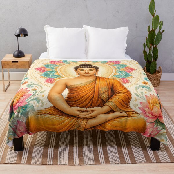 Item preview, Buddha Meditation Mandala | Lotus Zen Art | Spiritual Mindfulness  designed and sold by ravuh.