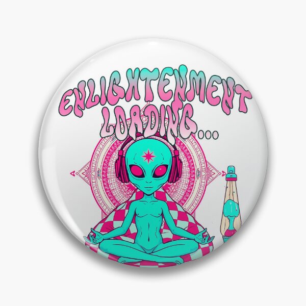 Item preview, Enlightenment Loading Y2K Alien designed and sold by etermagico.