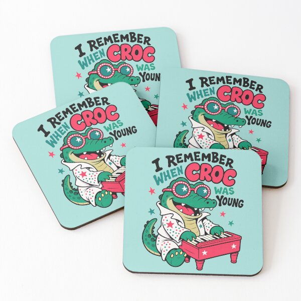 Item preview, I Remember When Croc Was Young designed and sold by BrambleBox.